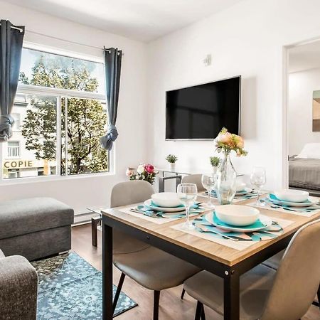 몬트리올 M11 Luxury 1Br Sofa Bed In The Heart Of Plateaumile-End 아파트 외부 사진