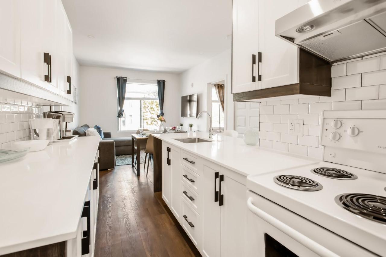 몬트리올 M11 Luxury 1Br Sofa Bed In The Heart Of Plateaumile-End 아파트 외부 사진
